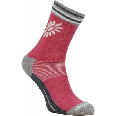Skhoop dámské zimní ponožky Hiking lovely rose – Zboží Mobilmania