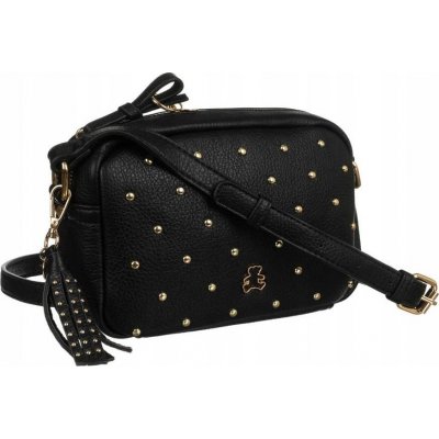 LuluCastagnette ČERNÁ crossbody kabelka S CVOČKY [DH]TRESOR