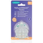 Lansinoh savička NaturalWave pomalý průtok 2 ks transparentní – Zboží Dáma