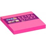 Stick´n Samolepicí bločky Stick´n by Hopax Extra Sticky - 76 x 76 mm / 90 lístků / neon růžová – Hledejceny.cz