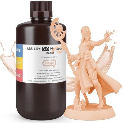 Elegoo ABS-like Resin V3.0 1KG Skin Color 50.103.0195 – Zboží Živě