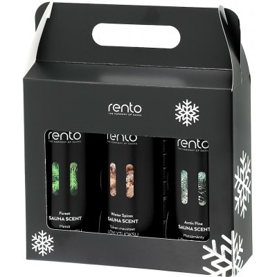 Rento dárkový set esencí do sauny lesní set 3 x 400 ml – Hledejceny.cz