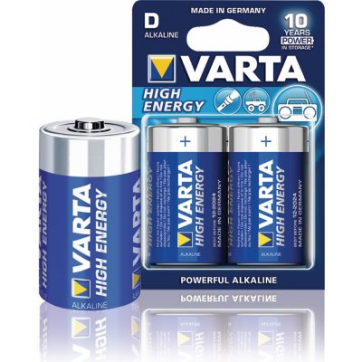 Varta High Energy D 2ks VARTA-4920/2B – Zboží Živě