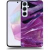 Pouzdro a kryt na mobilní telefon Samsung Picasee Ultimate Case Samsung Galaxy A35 5G Purple glitter