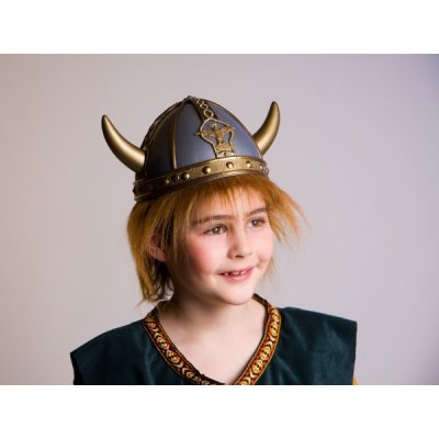 viking helma de luxe dětská s vlasy – Sleviste.cz