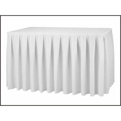 Rautová sukně Rodos-výška 73cm, délka 300cm - bílá – Hledejceny.cz