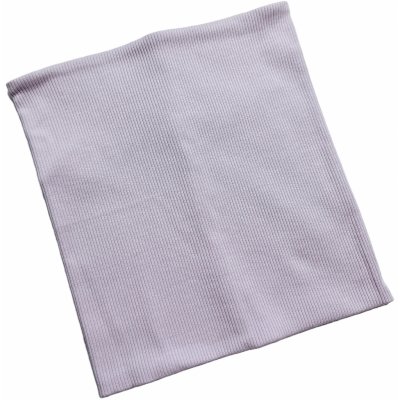 Lesejček nákrčník jednobarevný dvouvrstvý ŽEBROVANÝ Hnědá – Zboží Dáma