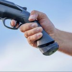 HomeDefence-24 Univerzální PUNCH BUTTON XXL pro brokovnice Umarex T4E- HDS.68 černý – Zboží Mobilmania