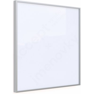 ACCEPT Dveřní tabulka Plato X 148 x 148 mm stříbrná tabulka – Zboží Živě