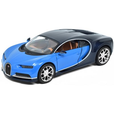 Maisto Bugatti Chiron 2016 modrá 1:24 – Hledejceny.cz