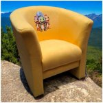 pohodlnesezeni.cz LULU světle oranžová – Sleviste.cz