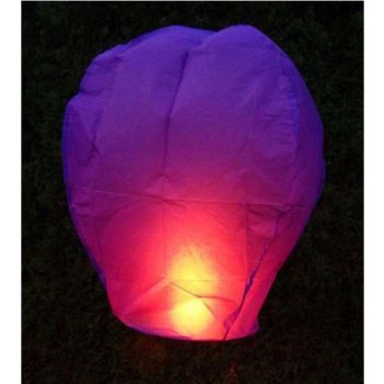 Lampion přání Fialová