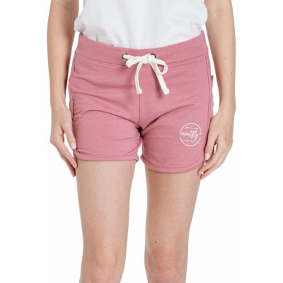 Meatfly dámské teplákové kraťasy Nea Dusty Rose Růžová – Hledejceny.cz