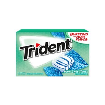 Mondelez Trident Minty Sweet Twist 27 g