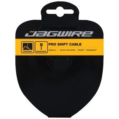 Jagwire přehazovací lanko Pro Polished Slick Stainless 1.1x2300mm Sram/Shimano – Zboží Dáma