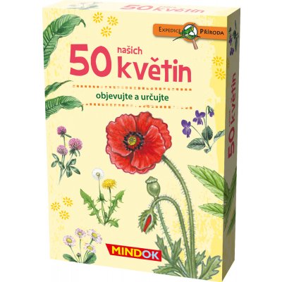 Mindok Expedice příroda: 50 našich květin – Zbozi.Blesk.cz