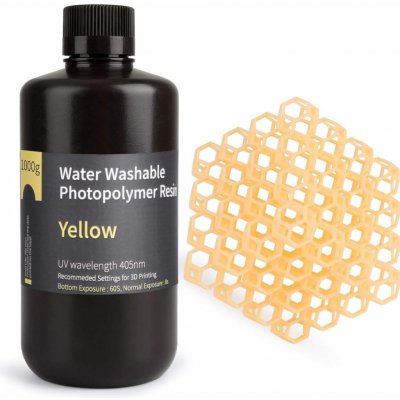 Elegoo Water-washable Resin 1KG Yellow 50.103.0012 – Zboží Živě