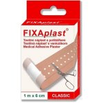 Fixaplast Classic náplast textilní s polštářkem 1 m x 8 cm – Zboží Dáma