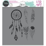 Plastová šablona AladinE Peříčka 28 x 28 cm – Zbozi.Blesk.cz