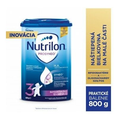 Nutrilon 3 Prosyneo H.A. Hydrolyzed Advance 12 m+ 800 g – Zboží Mobilmania