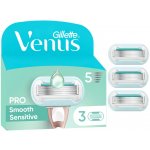 Gillette Venus Pro Smooth Sensitive 3 ks – Hledejceny.cz