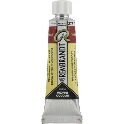 Rembrandt Akvarelová barva 10 ml 1 Transparent Oxide Red – Sleviste.cz