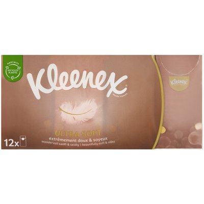 Kleenex Ultra Soft papírové kapesníky 4-vrstvé 12 ks – Zboží Dáma