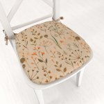 Biante PML-070 Podzimní rostliny na světle hnědém 39 x 37 x 3 cm oblý – Hledejceny.cz