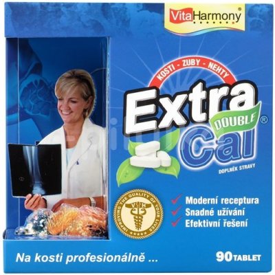 VitaHarmony ExtraCal Double zdraví kostí 90 tablet
