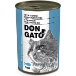 Dibaq DON GATO kočka ryba 10 x 415 g – Sleviste.cz