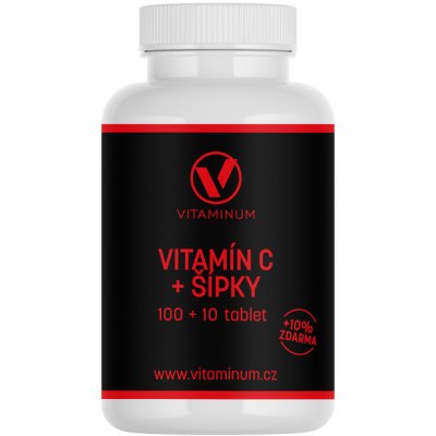 Vitaminum Vitamín C + šípky 1000 mg 110 tablet – Hledejceny.cz