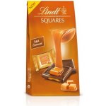 Lindt Squares mléčná čokoláda s karamelovou náplní 144 g – Hledejceny.cz