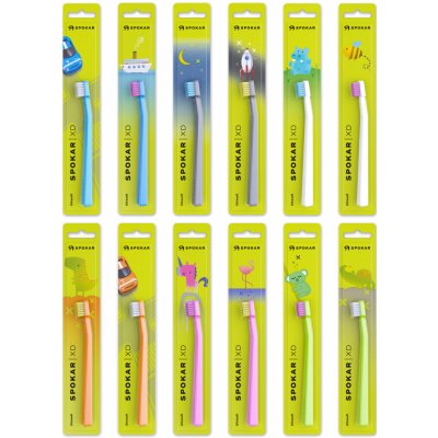 Spokar XD 3435 dětský zubní kartáček ultrasoft – Hledejceny.cz