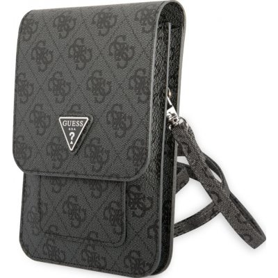 Pouzdro Guess PU 4G Triangle Logo Phone Bag černé – Zbozi.Blesk.cz