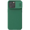 Pouzdro a kryt na mobilní telefon Apple Pouzdro Nillkin CamShield Apple iPhone 15 Pro Deep zelené