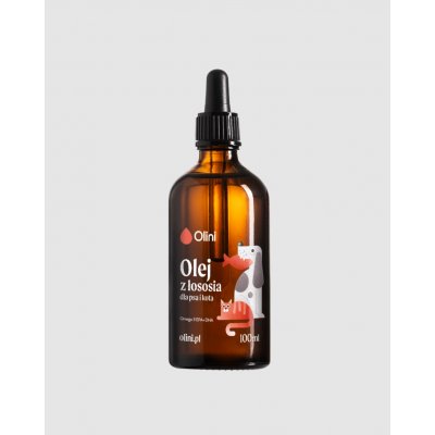 Olini Lososový olej pro psy a kočky 100 ml – Hledejceny.cz