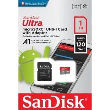 SanDisk microSDXC 1TB SDSQUA4-1T00-GN6MA od 4 965 Kč - Heureka.cz