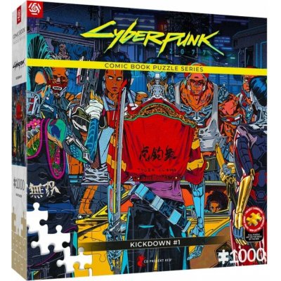 Good Loot Comic Book Cyberpunk 2077 Kickdown 1000 dílků – Zboží Dáma