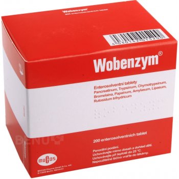 WOBENZYM POR TBL ENT 200 II