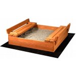 Baby Mix dřevěné pískoviště s poklopem a lavičkami 100x100 cm – Zboží Dáma Baby Mix dřevěné pískoviště s poklopem a lavičkami 100x100 cm – Zboží Dáma