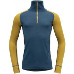 Devold Duo Active Man Zip Neck žlutá/modrá – Zboží Dáma