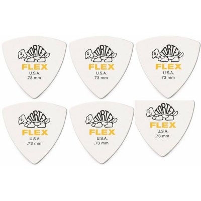 Dunlop 456R 0.73 Tortex Flex Triangle SET Trsátko – Zbozi.Blesk.cz