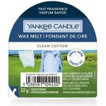 Yankee Candle Clean Cotton vonný vosk 22 g – Hledejceny.cz