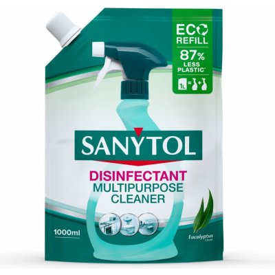 Sanytol Eukalyptus dezinfekční univerzální čisticí prostředek 1 l náhradní náplň – Zboží Mobilmania