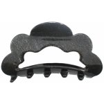 Třpytivý skřipec na vlasy Barva: černá – Zboží Dáma