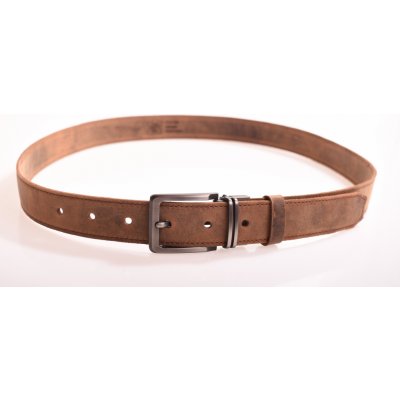 Penny Belts pánský kožený opasek 60032- 02-2-40 hnědý – Zboží Dáma