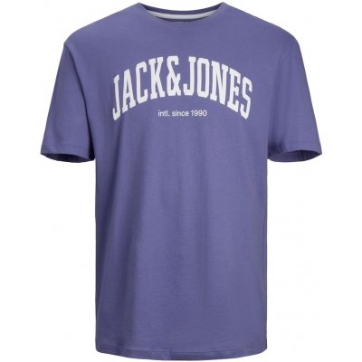 Jack&Jones pánské triko JJEJOSH Relaxed Fit 12236514 twilight purple