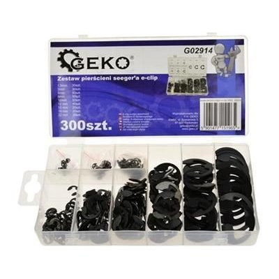 SADA - Segerový pojistný kroužek (E-KLIP), sada 300ks GEKO – Hledejceny.cz