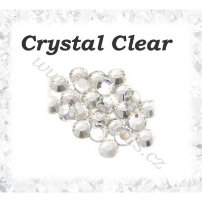 Kamínky na nehty Swarovski Crystal Clear SS6 300 ks – Hledejceny.cz