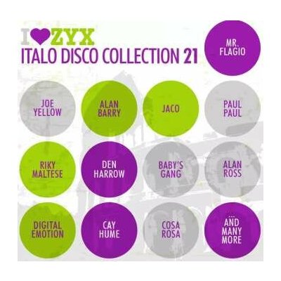 3 Various - I Love ZYX Italo Disco Collection 21 CD – Hledejceny.cz